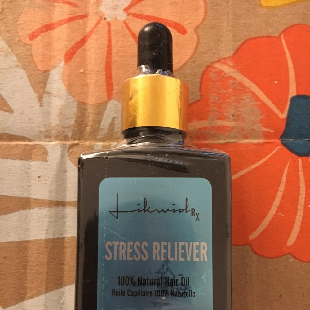 Stress Reliever All Natural Hair Oil NWT